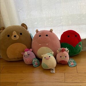 Squishmallows Brown Bear Plush